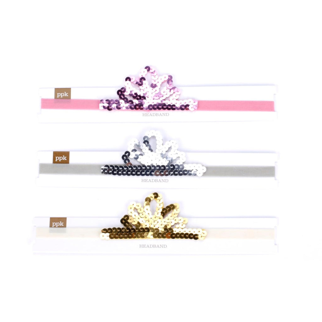 Little Girls Sparkly Princess Tiara Headband- Age 3-8