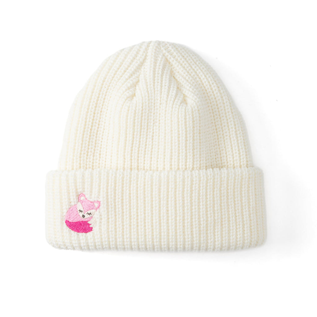 Girls Purple Beanie for Ages 3 to 10 Years, Premium Quality Winter Essential