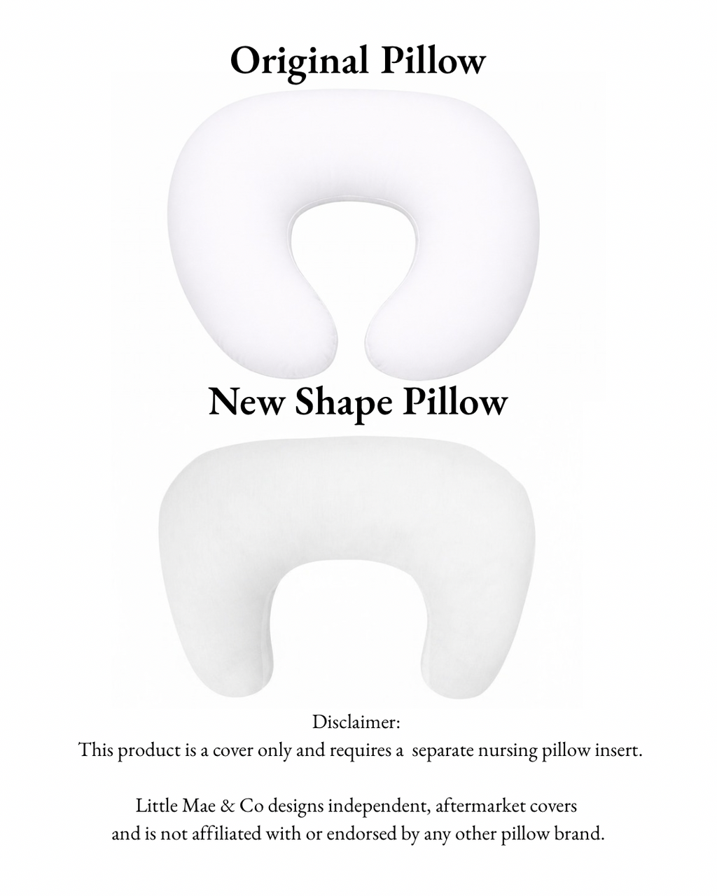 Seafoam Ribbed Nursing Pillow Cover